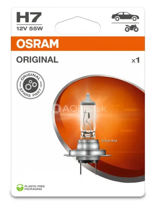 Osram H7 12V 55W PX26d Original - blister 