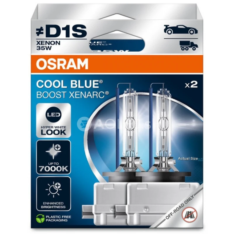 Osram D1S 35W PK32d-2 Xenarc Cool Blue Boost 2ks