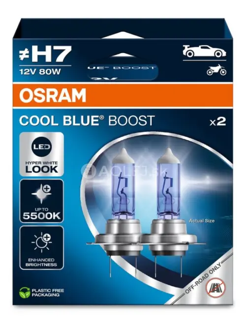 Osram H7 12V 80W PX26d Cool Blue Boost 2ks
