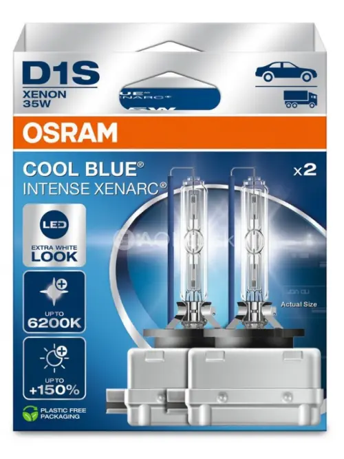 Osram D1S 85V 35W PK32d-2 Xenarc Cool Blue Intense Nextgen 2ks