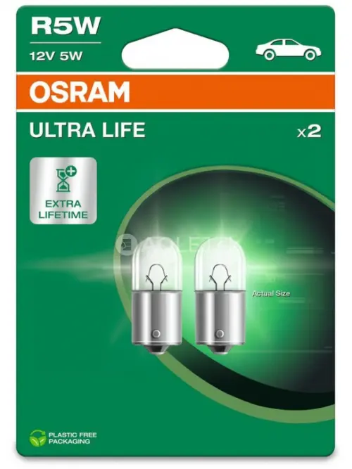 Osram R5W 12V 5W BA15s Ultra Life - blister 2ks