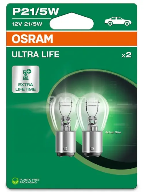 Osram P21/5W 12V 21/5W BAY15d Ultra Life - blister 2ks