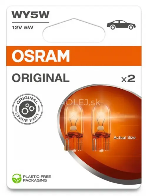 Osram WY5W 12V 5W W2,1x9,5d Original - blister 2ks