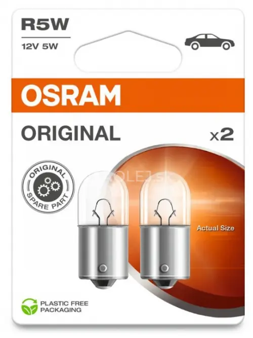 Osram R5W 12V 5W BA15s Original - blister 2ks