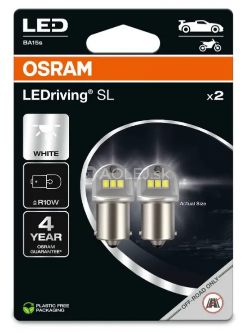 Osram R10W 12V 1,2W BA15s LEDriving SL - blister 2ks