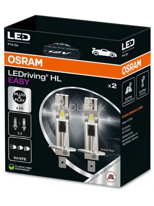 Osram H1 LEDriving HL Easy 2ks