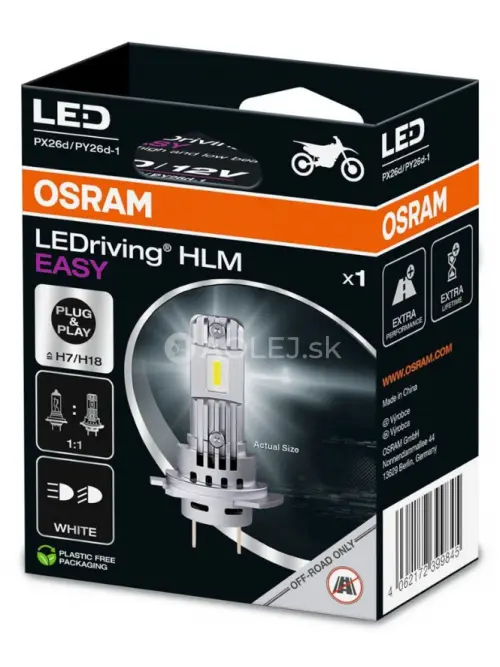 Osram H7/H18 LEDriving HL Easy 1ks