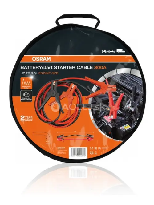 Osram &Scaron;tartovacie k&aacute;ble 300A 3m