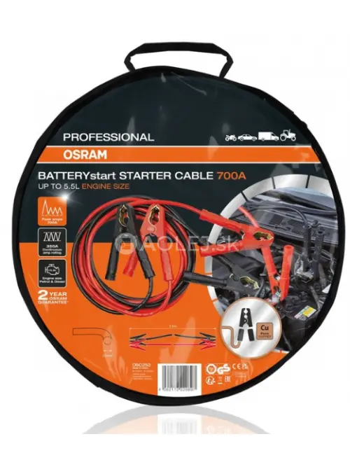 Osram &Scaron;tartovacie k&aacute;ble 700A 3,5m