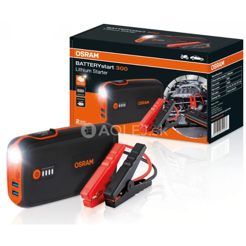Osram &Scaron;tartovac&iacute; zdroj bat&eacute;rie BATTERYstart 300