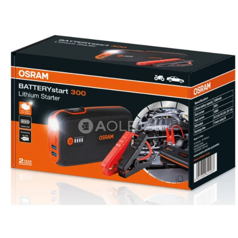 Osram &Scaron;tartovac&iacute; zdroj bat&eacute;rie BATTERYstart 300