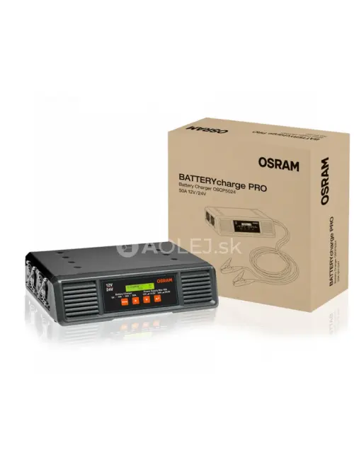 Osram Nab&iacute;jačka bat&eacute;rii PRO 50A 12/24V