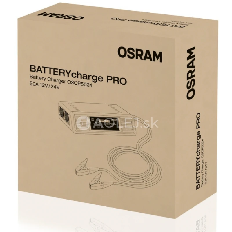Osram Nab&iacute;jačka bat&eacute;rii PRO 50A 12/24V