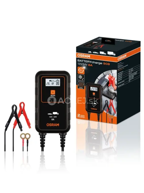 Osram Nab&iacute;jačka bat&eacute;ri&iacute; inteligentn&aacute; 8A 12V/24V
