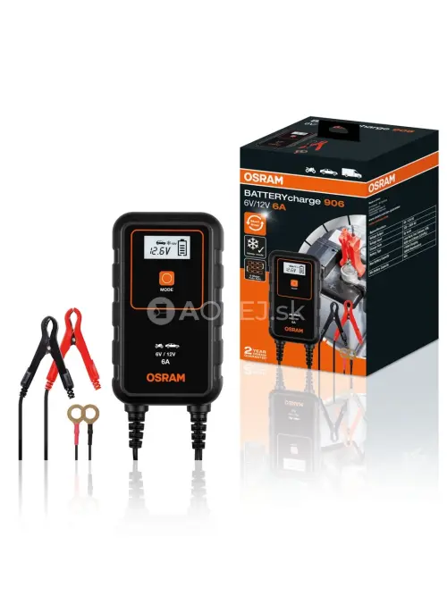 Osram Nab&iacute;jačka bat&eacute;ri&iacute; inteligentn&aacute; 6A 6V/12V