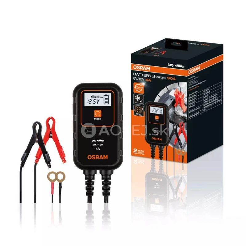 Osram Nab&iacute;jačka bat&eacute;ri&iacute; inteligentn&aacute; 4A 6V/12V