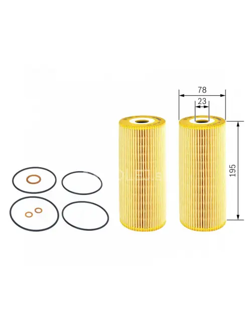 Olejov&yacute; filter P9732 Bosch 1457429732