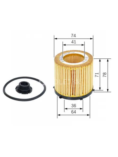 Olejov&yacute; filter P7178 Bosch F026407178