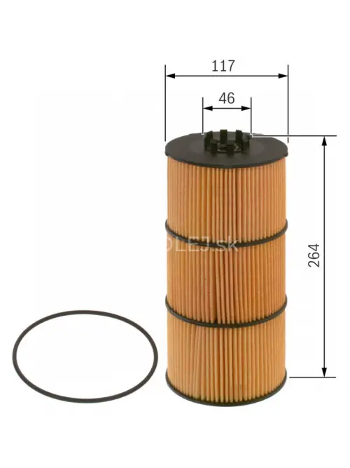 Olejov&yacute; filter P7192 Bosch F026407192