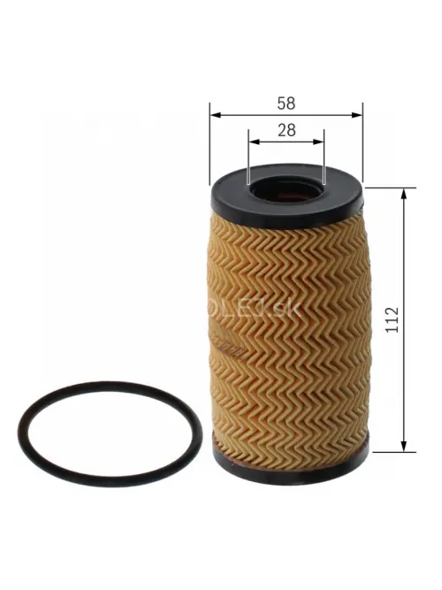Olejov&yacute; filter P7317 Bosch F026407317