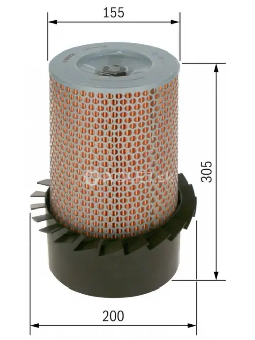 Vzduchov&yacute; filter S9033 Bosch 1457429033