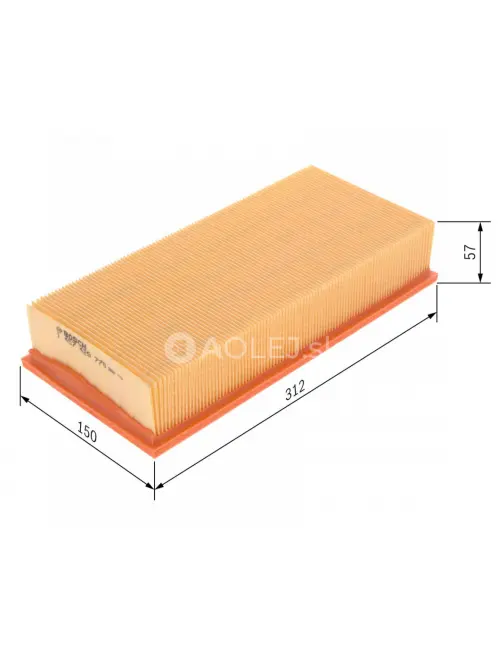 Vzduchov&yacute; filter S9778 Bosch 1457429778