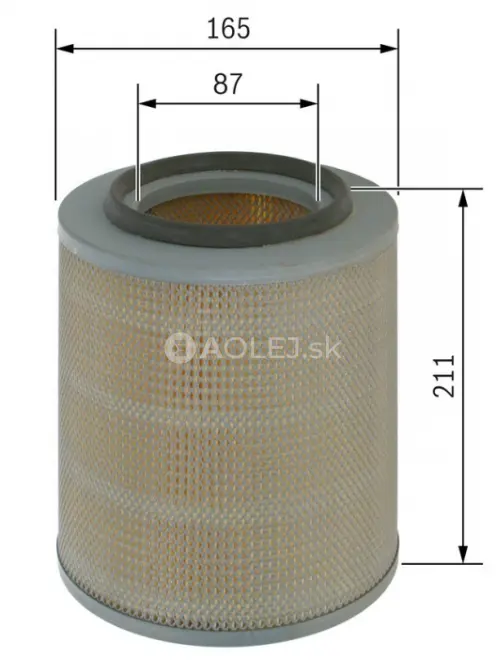 Vzduchov&yacute; filter S9942 Bosch 1457429942