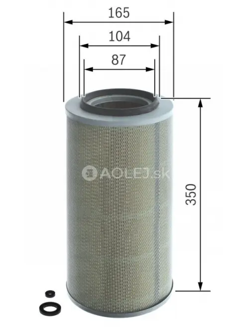 Vzduchov&yacute; filter S9946 Bosch 1457429946