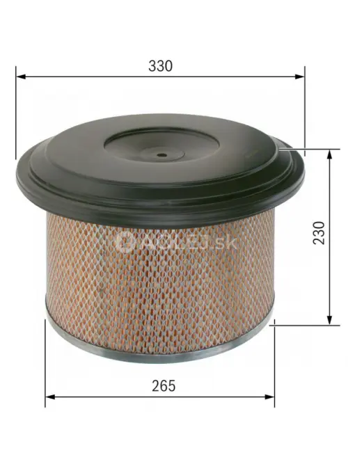 Vzduchov&yacute; filter S2192 Bosch 1457432192