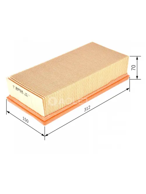 Vzduchov&yacute; filter S3060 Bosch 1457433060