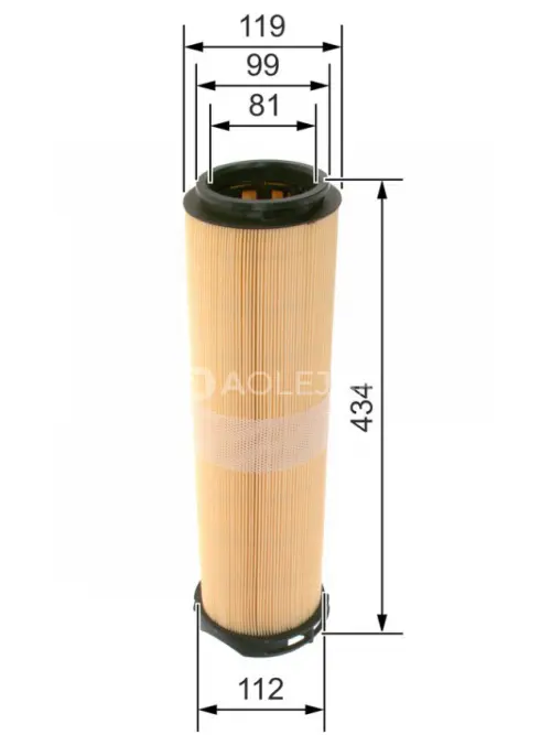 Vzduchov&yacute; filter S3334 Bosch 1457433334