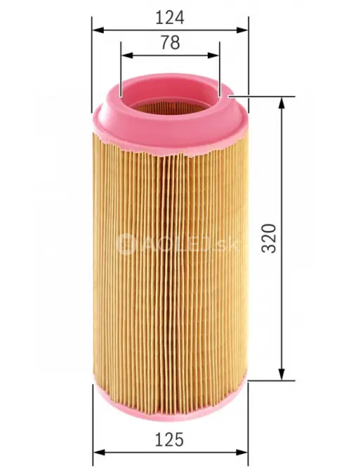 Vzduchov&yacute; filter S3557 Bosch 1457433557