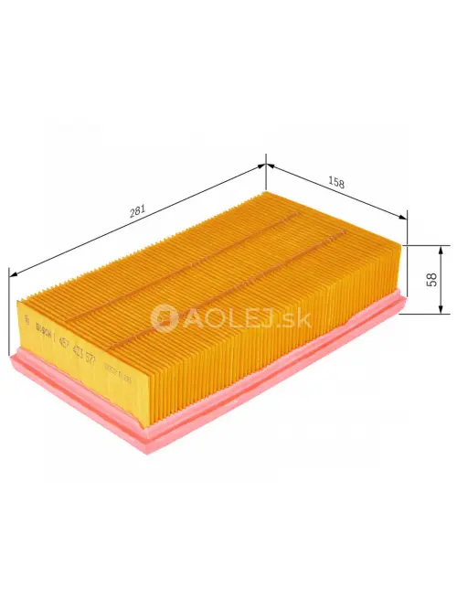 Vzduchov&yacute; filter S3577 Bosch 1457433577