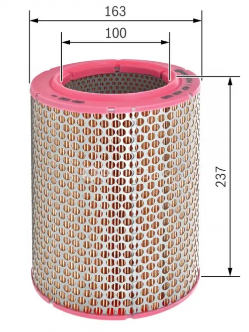 Vzduchov&yacute; filter S3625 Bosch 1457433625