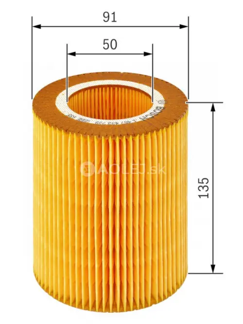Vzduchov&yacute; filter S3739 Bosch 1457433739