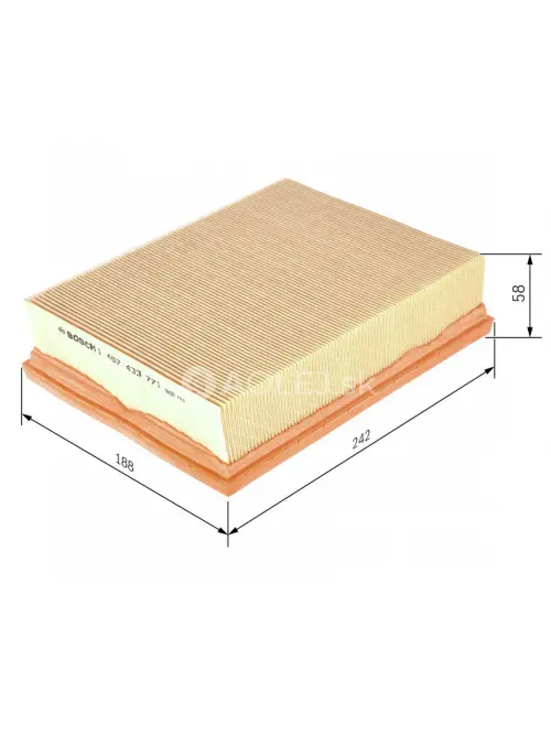 Vzduchov&yacute; filter S3771 Bosch 1457433771