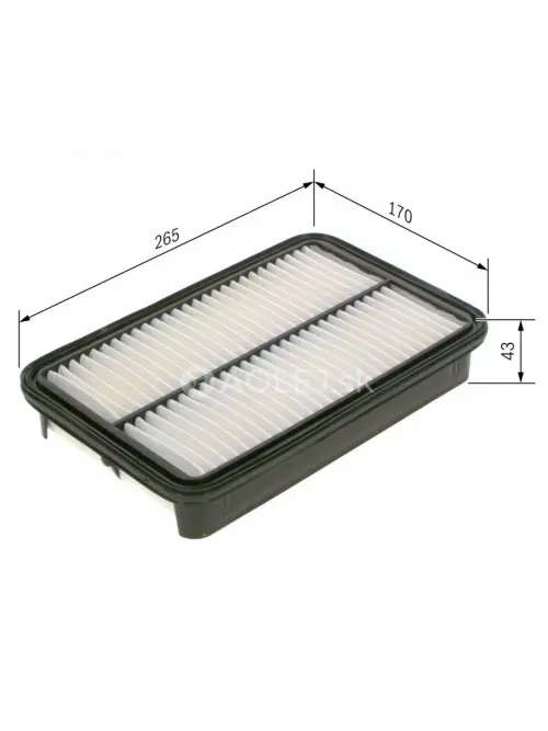 Vzduchov&yacute; filter S3958 Bosch 1457433958