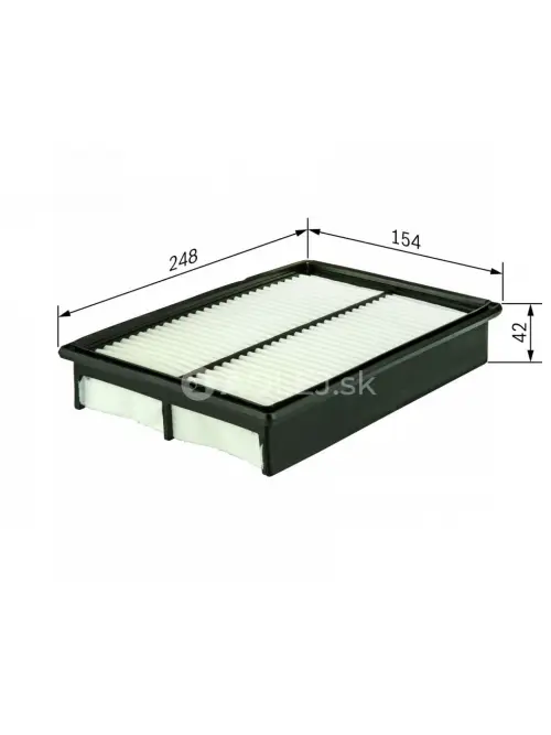 Vzduchov&yacute; filter S9137 Bosch 1987429137