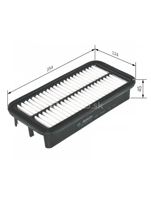 Vzduchov&yacute; filter S0016 Bosch F026400016