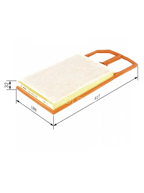 Vzduchov&yacute; filter S0019 Bosch F026400019