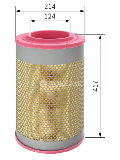 Vzduchov&yacute; filter S0070 Bosch F026400070