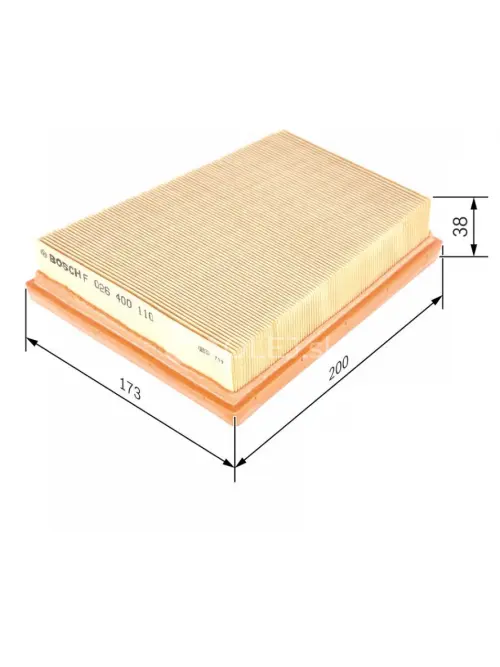 Vzduchov&yacute; filter S0110 Bosch F026400110