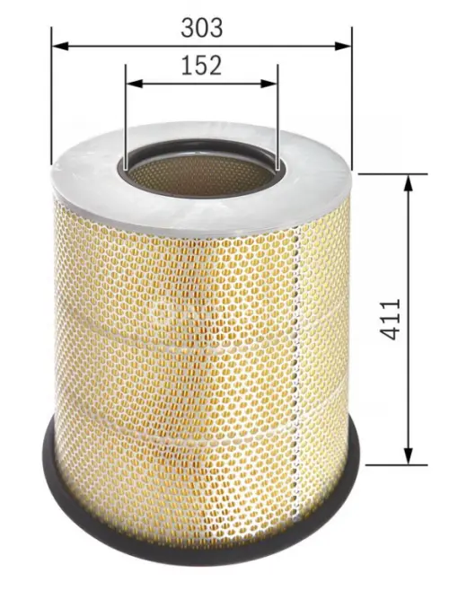 Vzduchov&yacute; filter S0117 Bosch F026400117