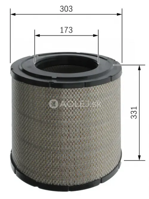 Vzduchov&yacute; filter S0275 Bosch F026400275