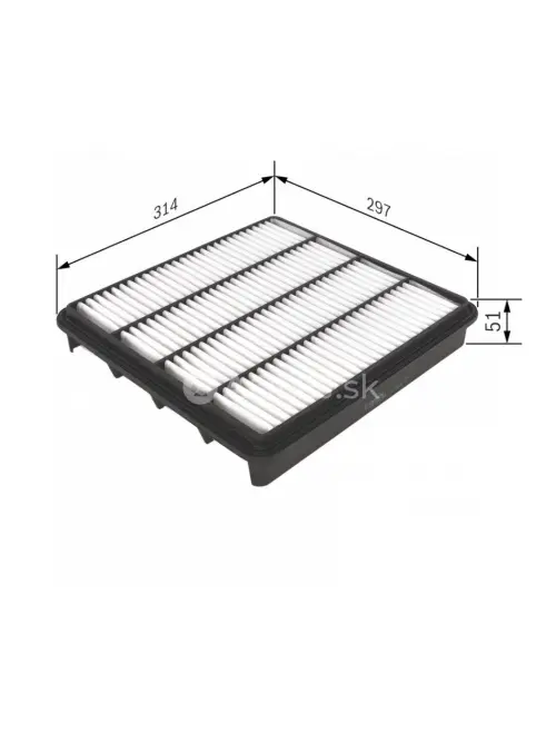 Vzduchov&yacute; filter S0296 Bosch F026400296