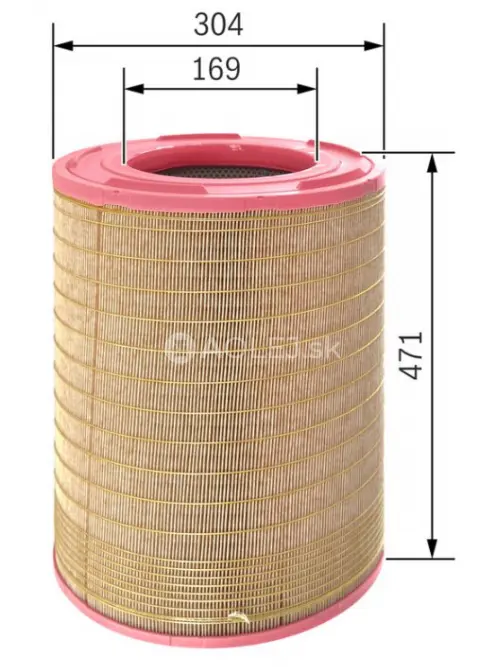 Vzduchov&yacute; filter S0330 Bosch F026400330