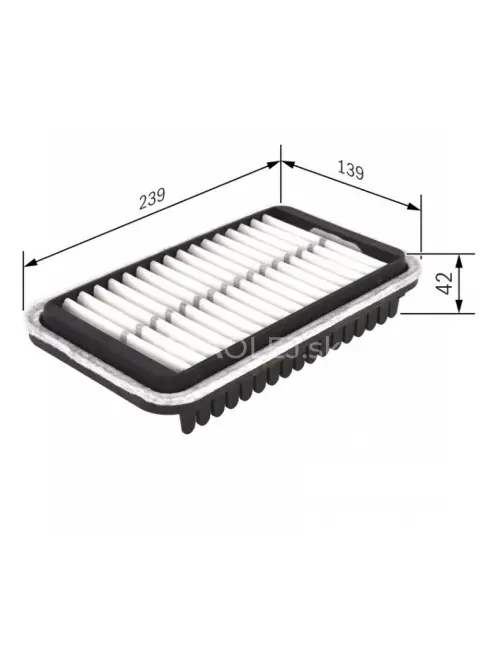 Vzduchov&yacute; filter S0418 Bosch F026400418