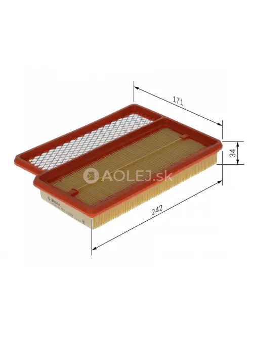 Vzduchov&yacute; filter S0466 Bosch F026400466