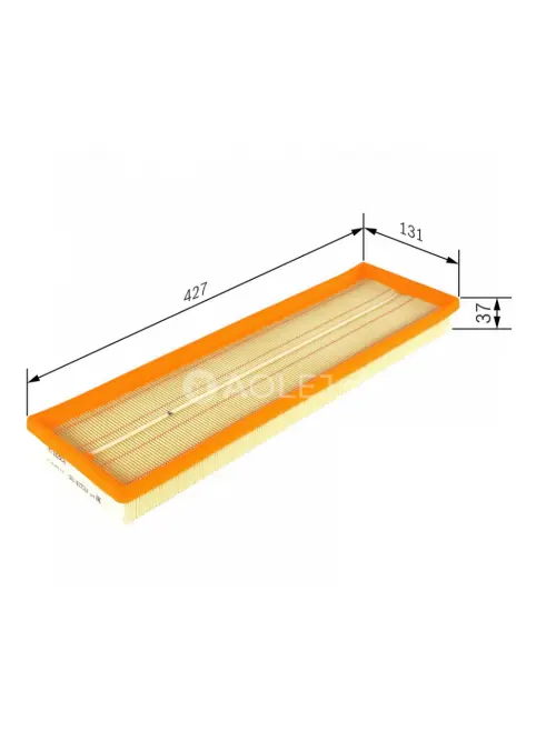 Vzduchov&yacute; filter S0478 Bosch F026400478