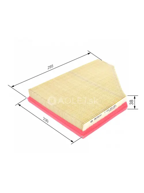 Vzduchov&yacute; filter S0484 Bosch F026400484